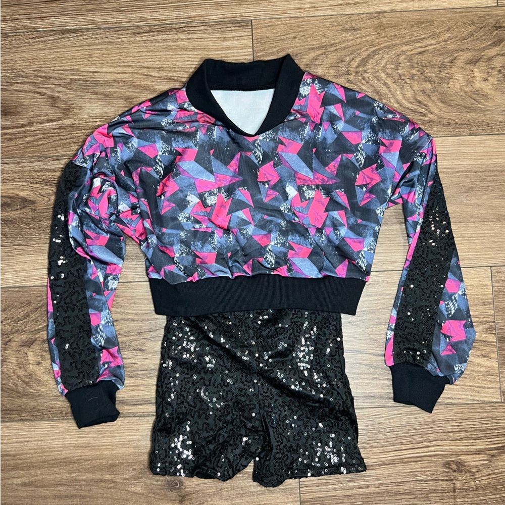 Revolution hip hop jazz tap dance costume